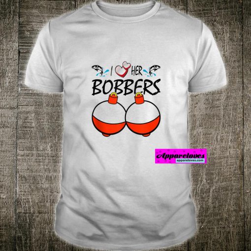 Funny Fishing Boobie Bobber Boob Shirt THD