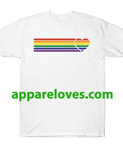 Gay Pride Rainbow Colour T shirt thd