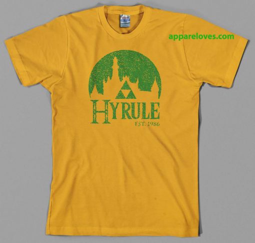 Hyrule Legend of Zelda T Shirt thd