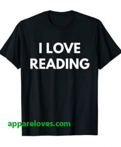 I Love Reading t-shirt thd