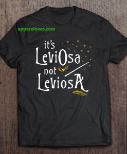 It's LeviOsa not LeviosA Harry Potter shirt thd