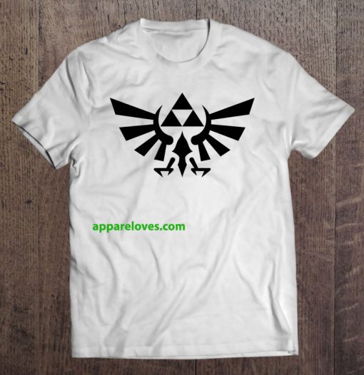 Legend Of Zelda Hyrule Crest Triforce shirt thd