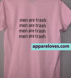 Men are trash Short-Sleeve T-Shirt THD