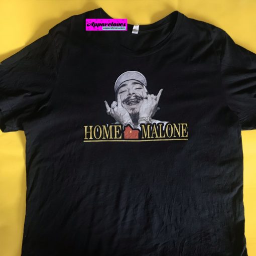 POST MALONE HOME ALONE TSHIRT THD