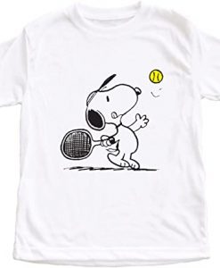 Peanuts Snoopy Tennis T SHIRT THD