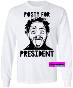 Post Malone Posty For President sweatshirt THD