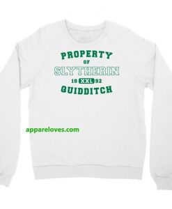 Property Of Slytherin Quidditch Sweatshirt thd