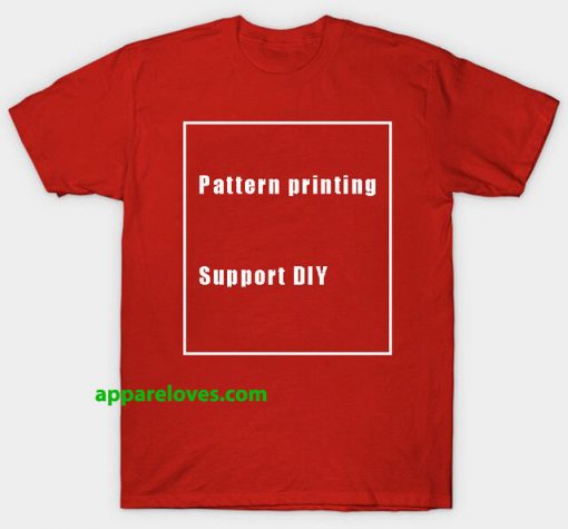 Rihanna diy pattern printingT Shirt thd