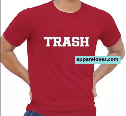 TRASH Maroon T-Shirt THD