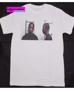 Travis Scott Mugshot Lil Uzi T-SHIRT THD