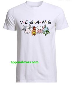 Vegans Friends T-Shirt thd