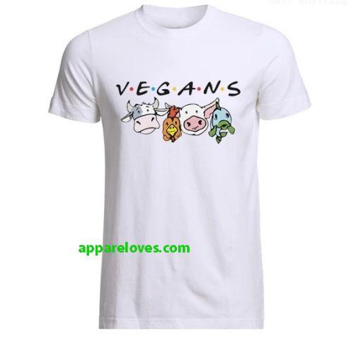 Vegans Friends T-Shirt thd