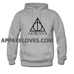 harry potter deathly hallows always HOODIE THD
