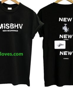 new beginnings MISBHV t-shirt (2side) THD