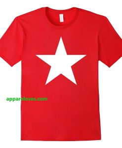 Big White Star T Shirt THD