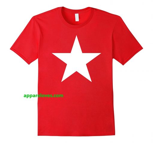 Big White Star T Shirt THD