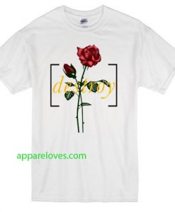 Destroy Red Rose T-shirt thd