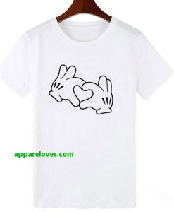 Duck love hand T-Shirt thd