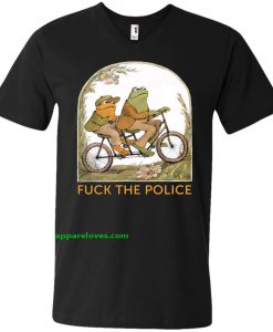 Frog and Toad Fuck the Police T-Shirt THD