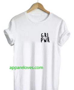 Girl Power grl pwr t shirt thd