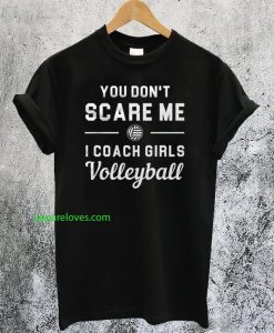 Girls Volleyball Coach T-Shirt thd
