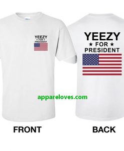 KANYE WEST Yeezy For President T Shirt thd