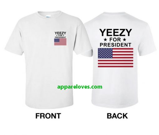 KANYE WEST Yeezy For President T Shirt thd