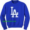 LA Dodgers Blue Sweatshirt thd