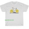 Old Bicycle Print T Shirt thd
