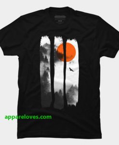 Scenic forest t shirt thd