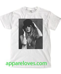 Stevie Nicks Top Hat white T-Shirts THD