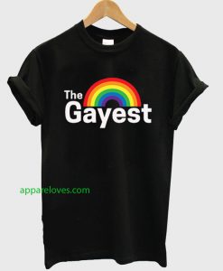 The Gayest Rainbow T-Shirt thd