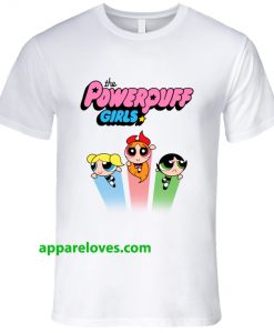 The Powerpuff girls Cartoon Show Girl T-Shirt THD