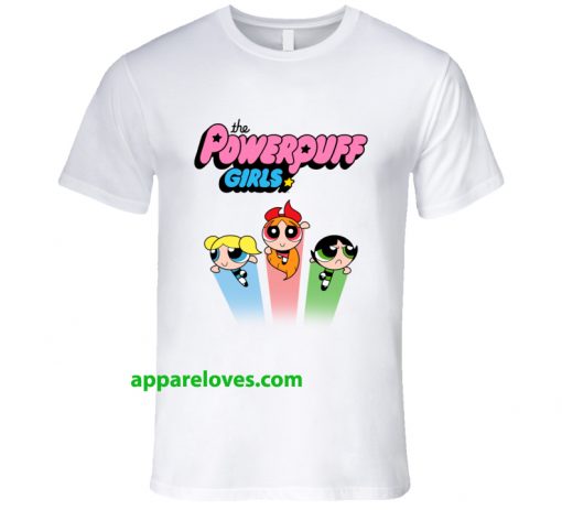 The Powerpuff girls Cartoon Show Girl T-Shirt THD
