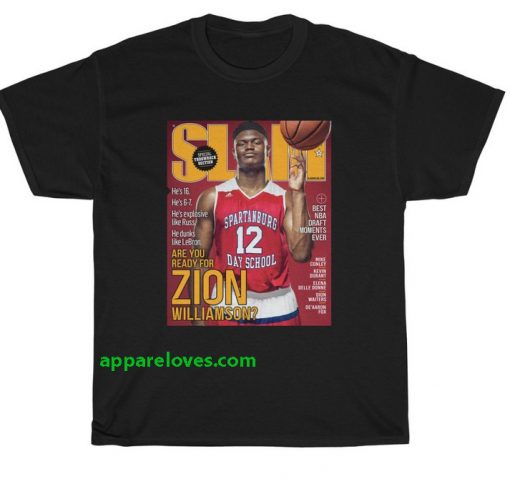Zion Williamsion SLAM Cover T-Shirt thd