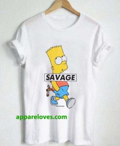 bart simpson savage T Shirt THD