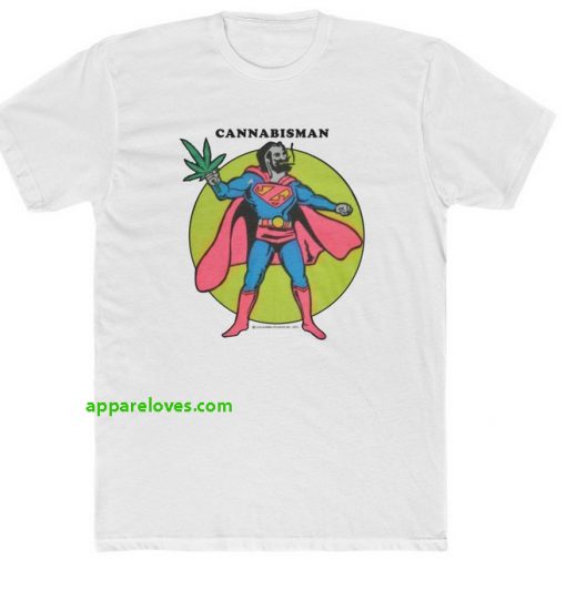 cannabis man t-shirt THD