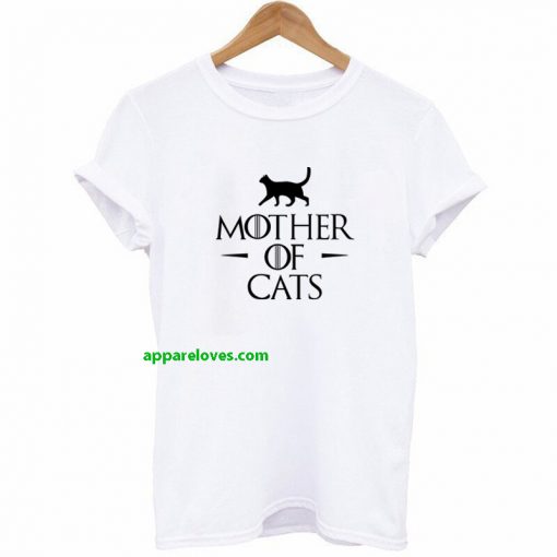 mother of cats t shirt thd