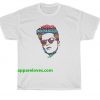 Bruno Mars Face Typography Lyric Famous T-Shirt thd