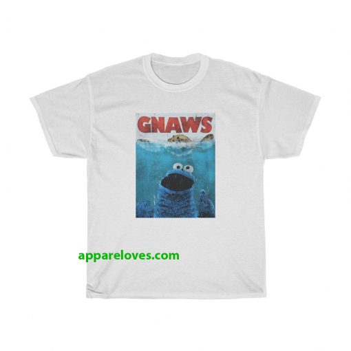 Gnawns Sesame Street Cookie Monster t shirt thd