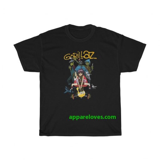 Gorillaz Band Unisex T Shirt thd