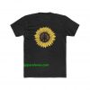 Hippie Sunflower Peace Symbol shirt thd
