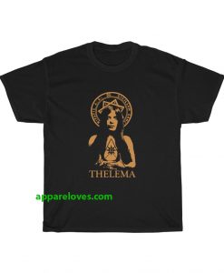 Leila Waddell Aleister Crowley thelema T-shirt thd