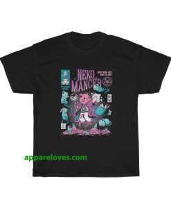 Neko Mancer Cat T-Shirt thd