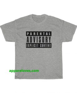Parental Advisory Explicit Content t-shirt thd