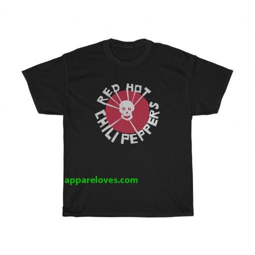 Red Hot Chili Peppers Flea Skull T shirt thd