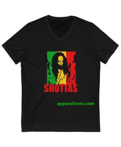 Shottas Movie Reggae T-Shirt(V NECK) THD