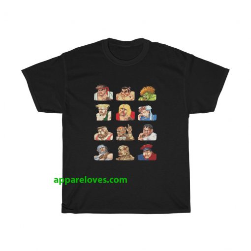 Street Fighter Losing Face T-shirt thd