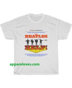 The Beatles Help Albums T Shirt thd