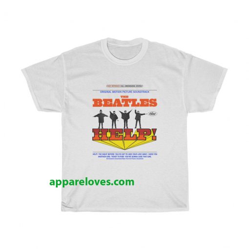 The Beatles Help Albums T Shirt thd